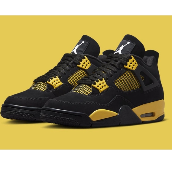 JORDAN | air jordan 4 retro "thunder" sneakers - Picture 7 of 14